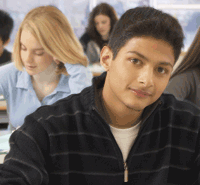Classroom debate explored why many young people view piracy as socially acceptable. (Photos.com)