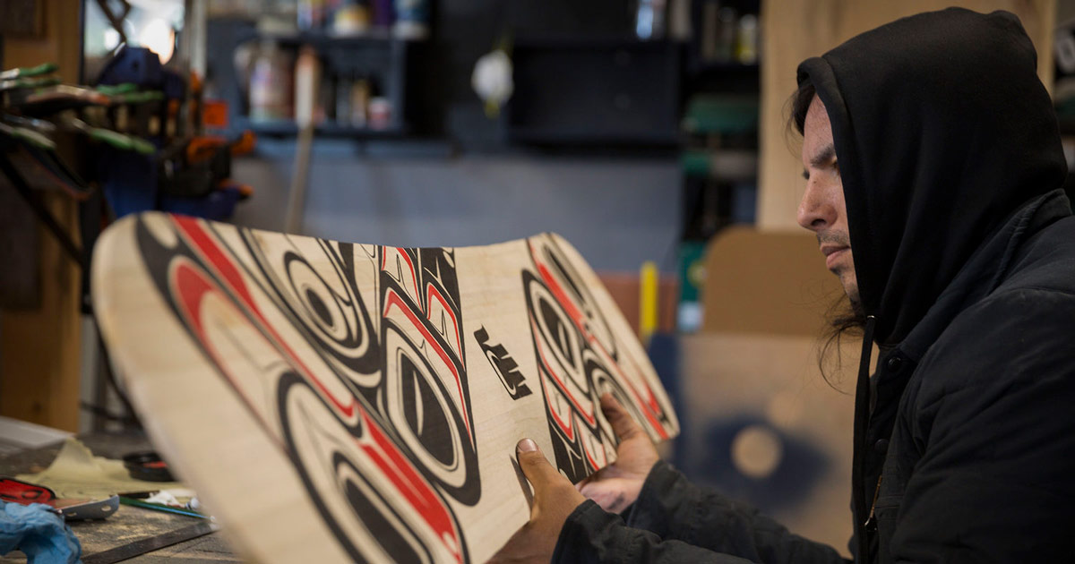 Descubrir el arte y la cultura tlingit de Alaska gracias a la colaboración comercial Descubrir el arte y la cultura tlingit de Alaska gracias a la colaboración comercial